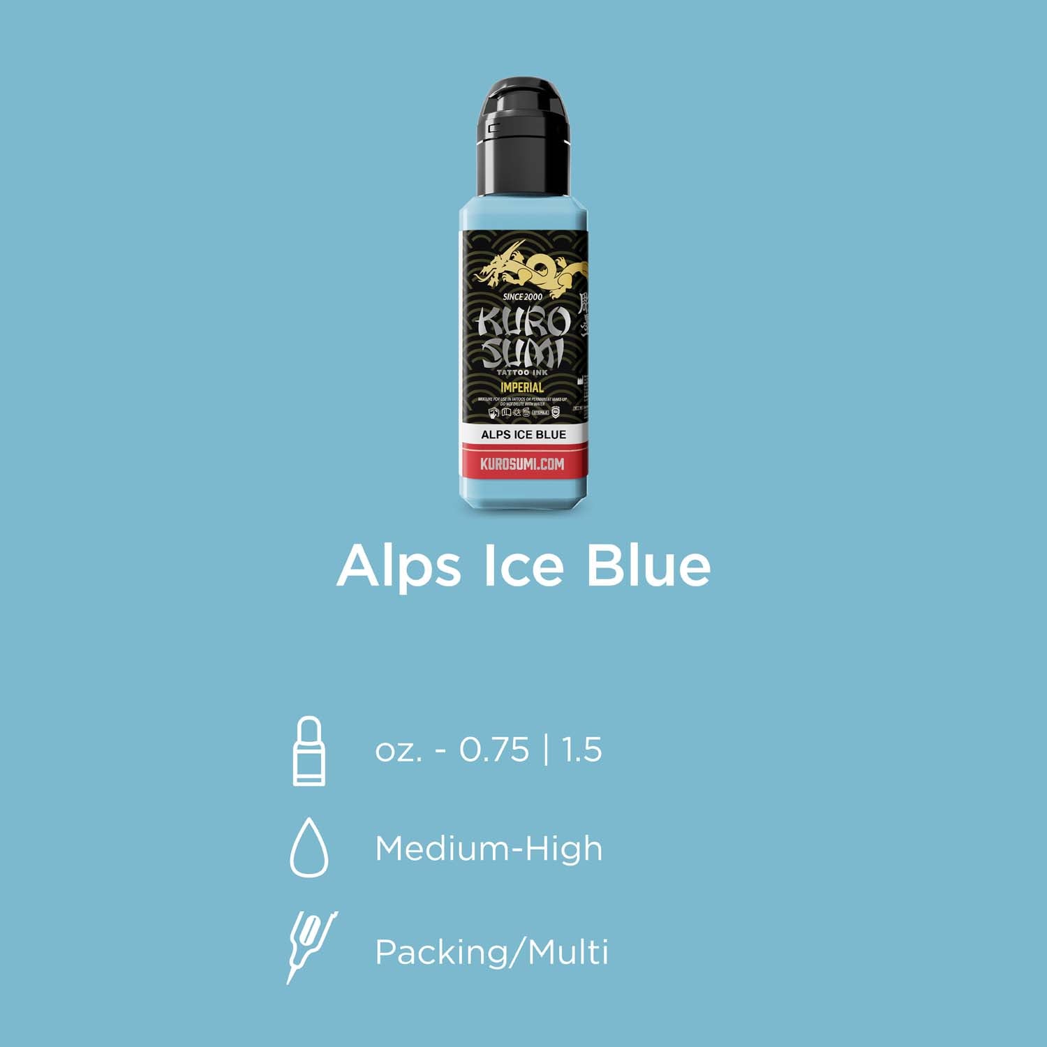 KURO SUMI Imperial - Alps Ice Blue
